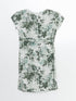 LC Waikiki Women's Floral Mini Dress with Crew Neck